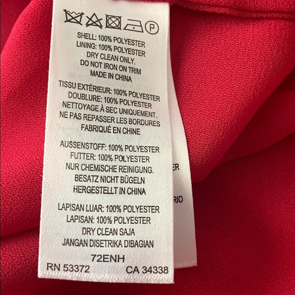 French connection Pinky red blouse - Picture 4 of 4